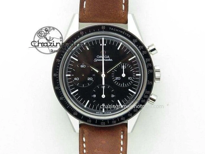 0107 De Ville Prestige Real Power Reserve SS TW 1:1 Best Edition White Dial RG Markers On Leather Strap A Thermal 8089